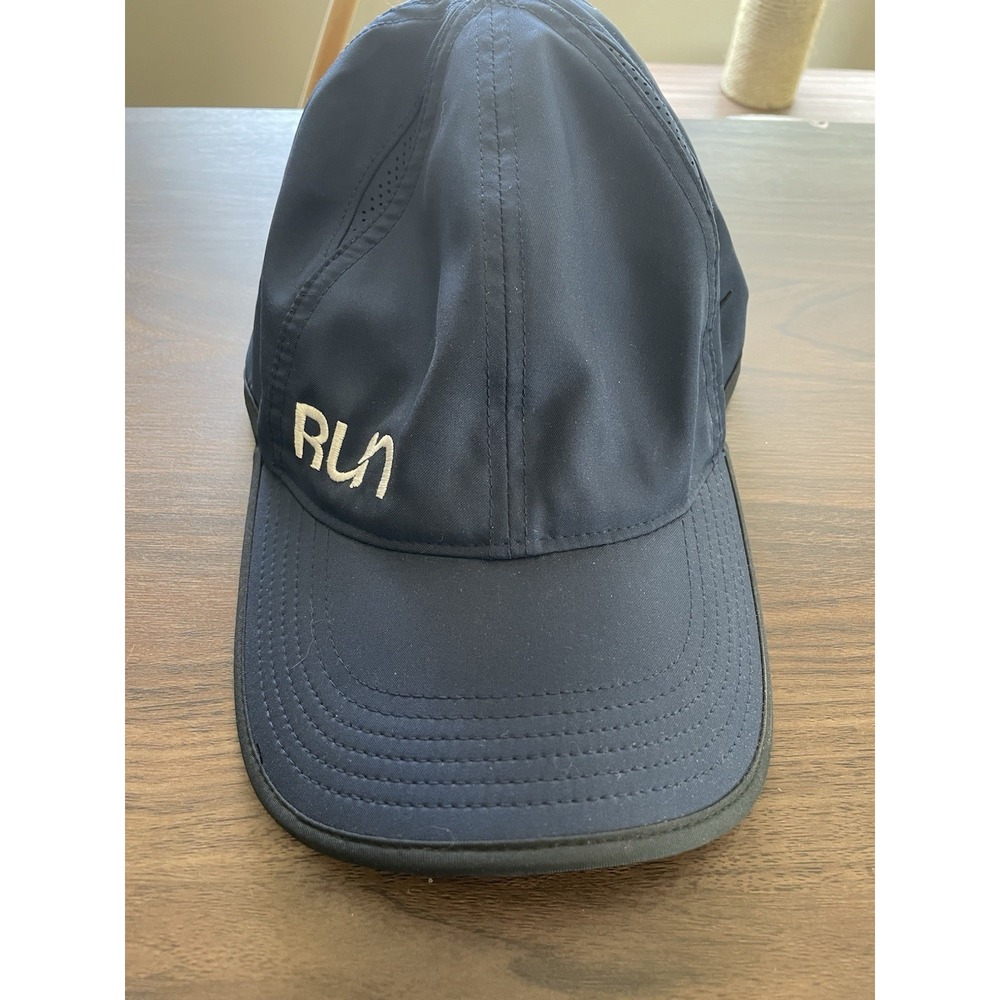 Nike Dri-FIT Lightweight Adjustable Hat Blue  White Swoosh  Running Cap Run